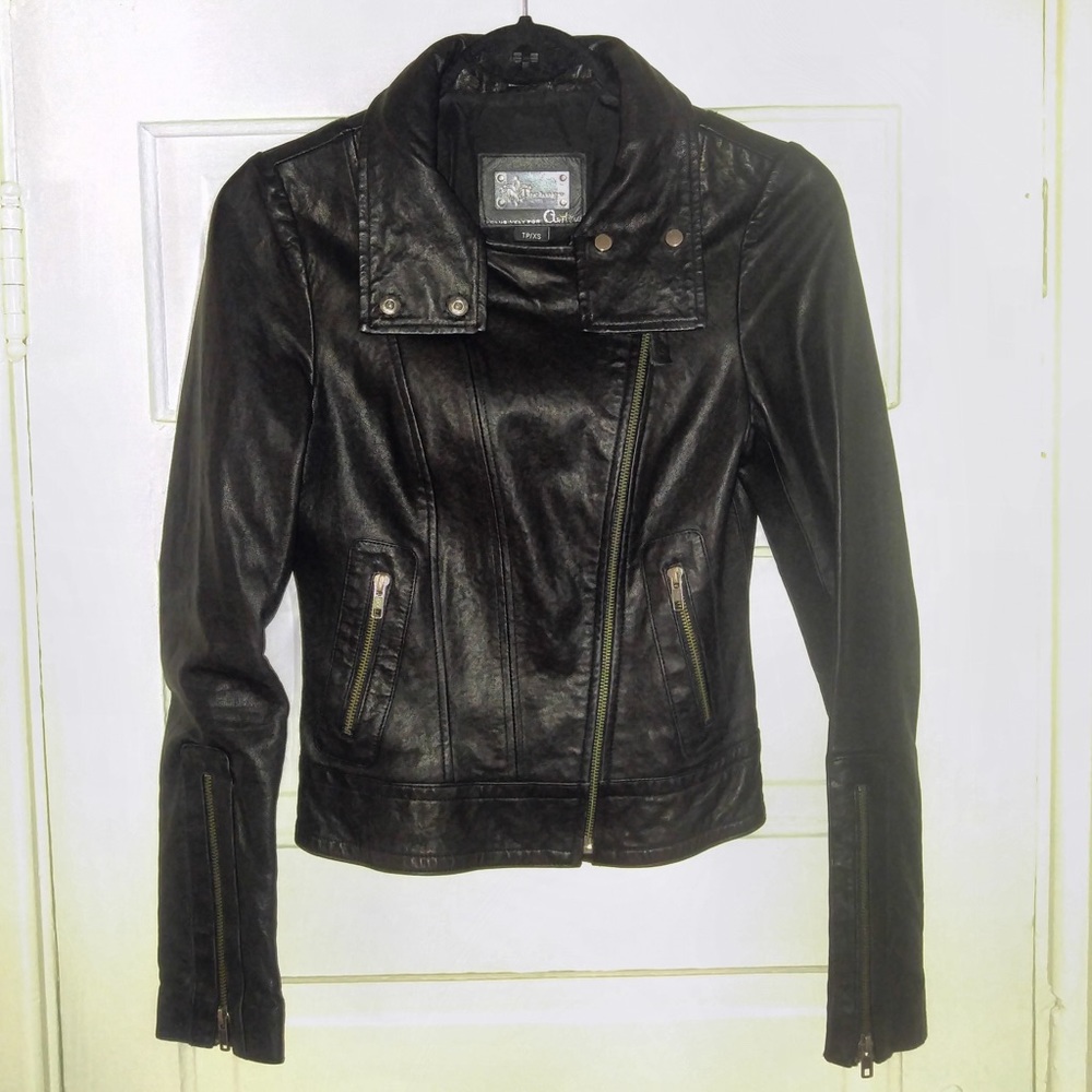 Aritzia x Mackage leather jacket vintage